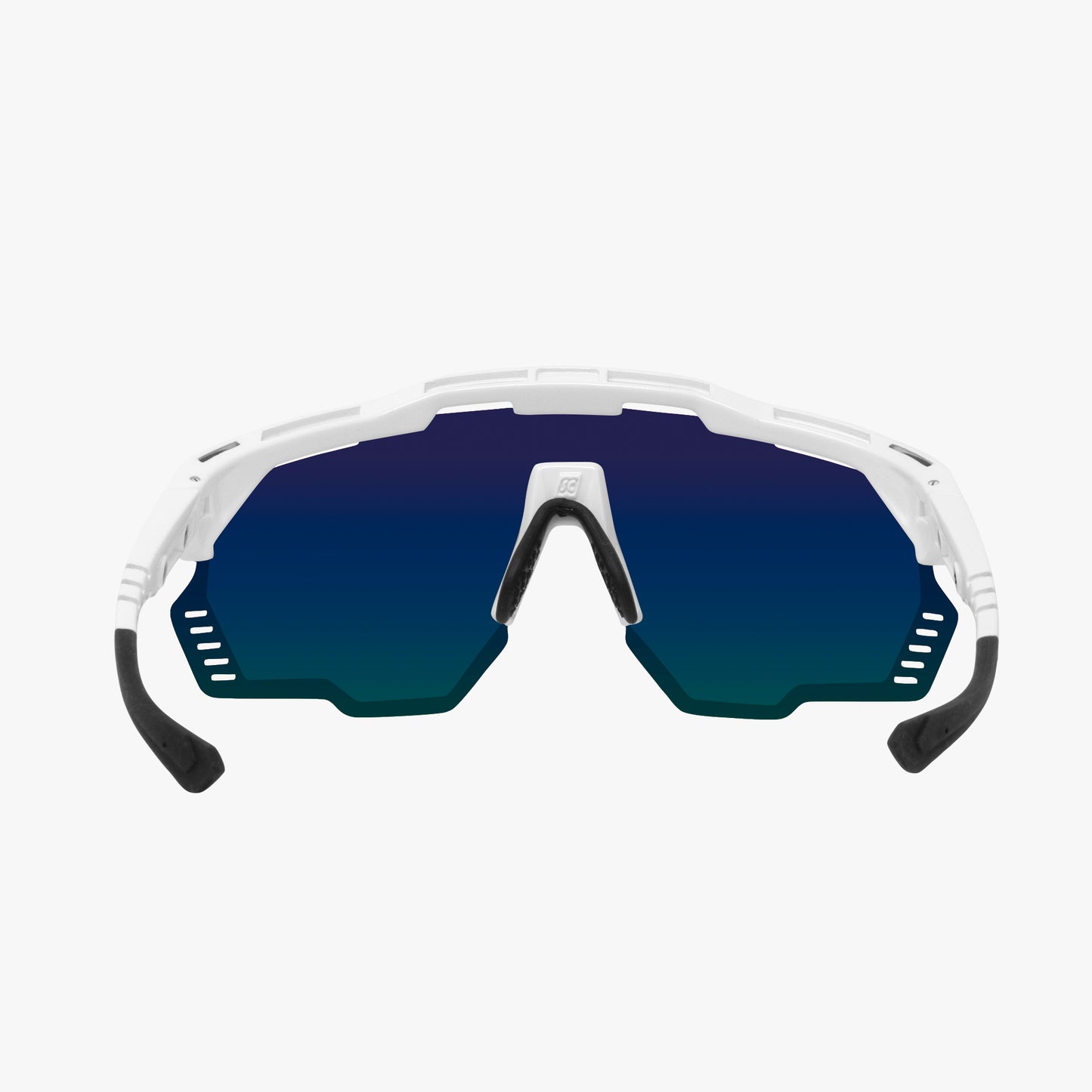 Zonnebril SCICON AEROSHADE KUNKEN Wit Multimirror Blauw