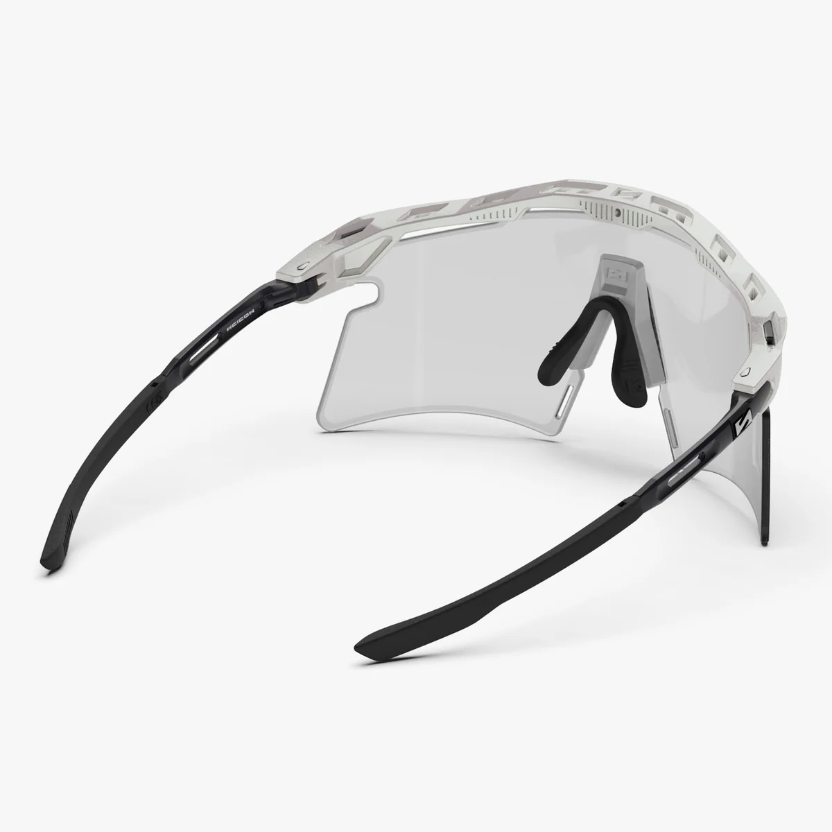 SCICON AEROSHADE 2.0 TITANIUM White Metal Glasses Grey Photochromic Lens
