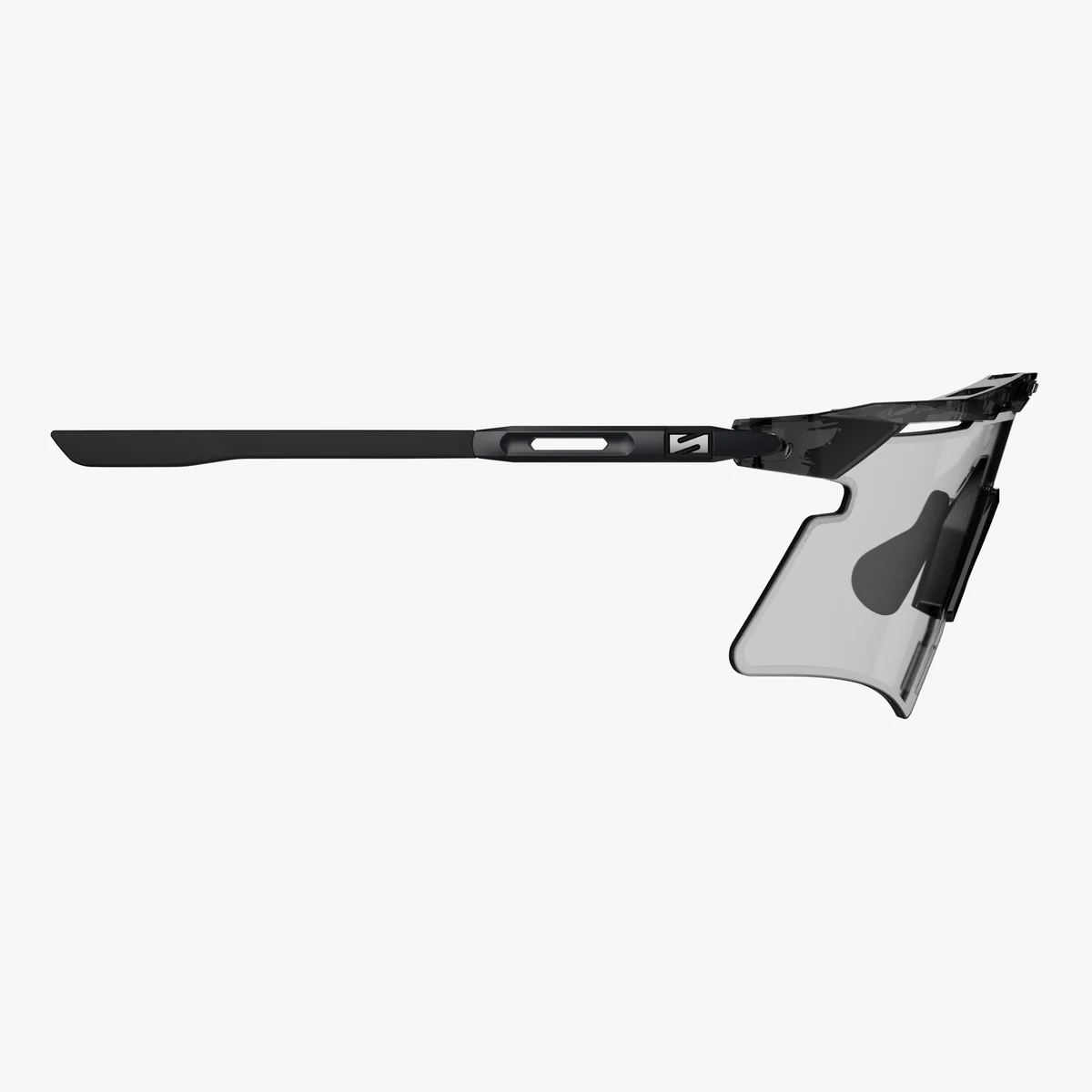 Zonnebril SCICON AEROSHADE 2.0 TITANIUM Zwart Kristal Glans Grijs Fotochromisch Glas