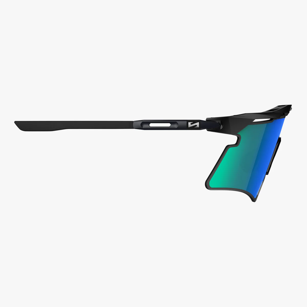 Lunettes SCICON AEROSHADE 2.0 TITANIUM Noir Matt Verre Multimirror Blue Green + Pink