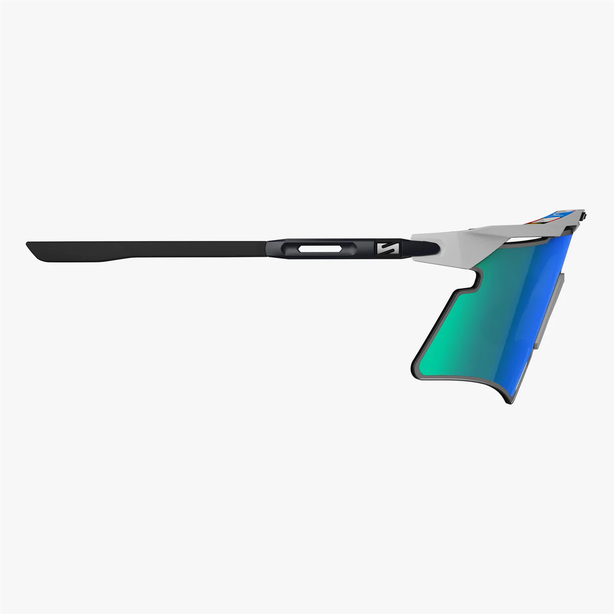 SCICON AEROSHADE 2.0 TITANIUM WC EUROPESE KAMPIOEN Multimirror Lens Blauw Groen + Roze