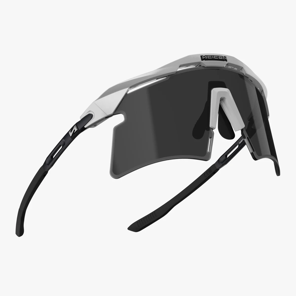 SCICON AEROSHADE 2.0 TITANIUM Wit Metaal Rook Zwart + Roze Bril