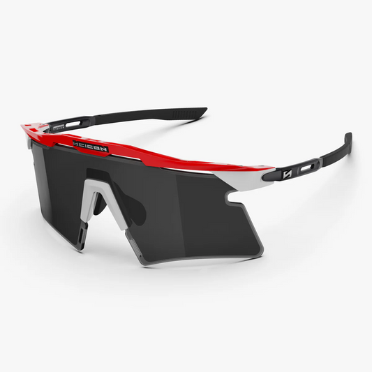 SCICON AEROSHADE 2.0 TITANIUM UAE EMIRATEN Bril Rook Zwart + Roze lens