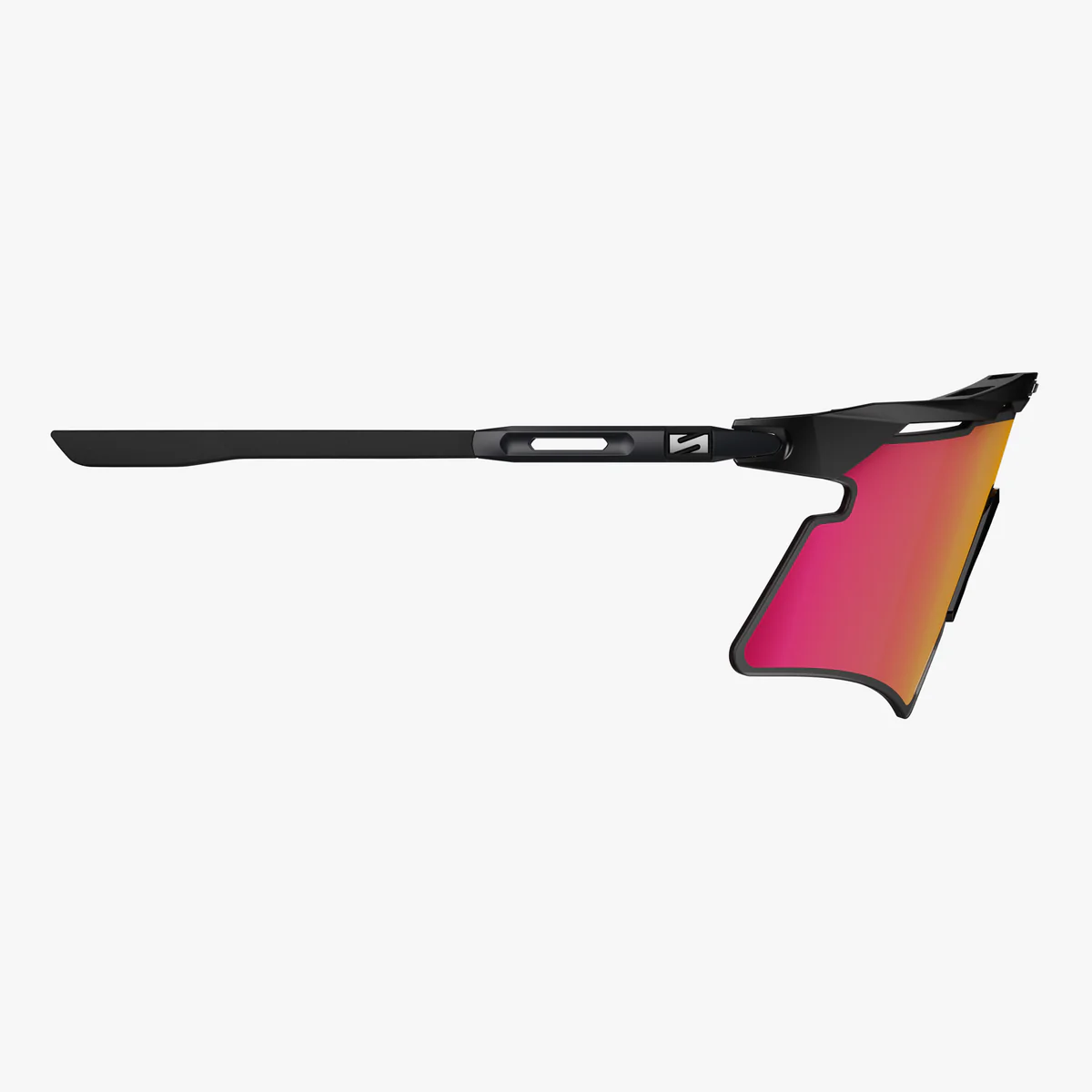 SCICON AEROSHADE 2.0 TITANIUM Zwart Matte Zonnebril Multimirror Lens + Roze Bril
