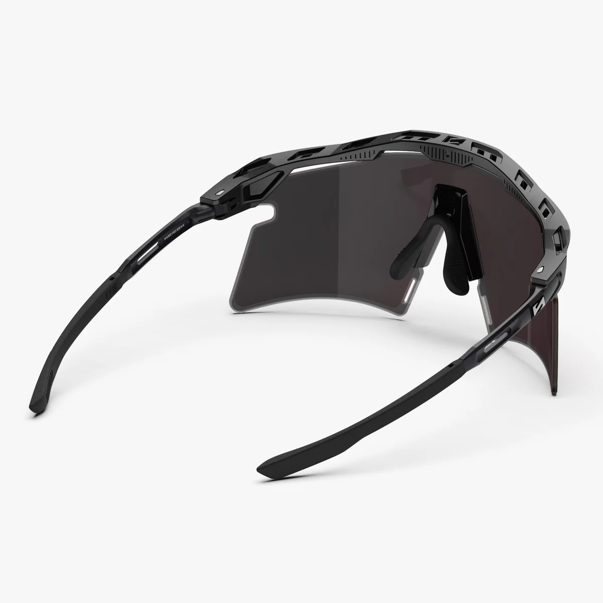 SCICON AEROSHADE 2.0 TITANIUM Zwart Matte Zonnebril Multimirror Lens + Roze Bril