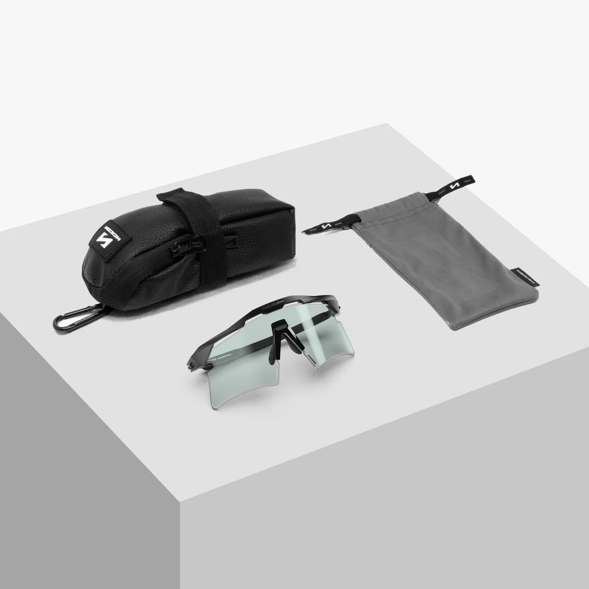 SCICON AEROSHADE 2.0 TITANIUM White Metal Bril Blauw Groen Fototroop Objectief