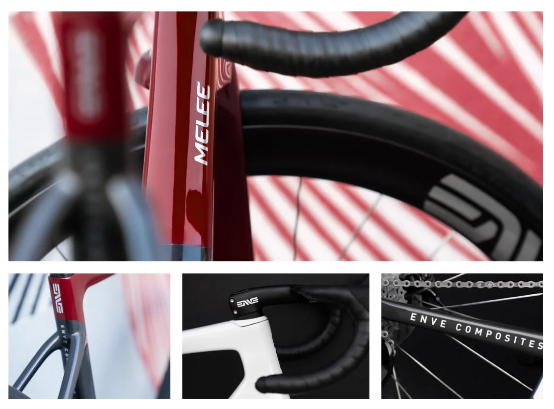 ENVE MELEE ICONIC RED Frameset