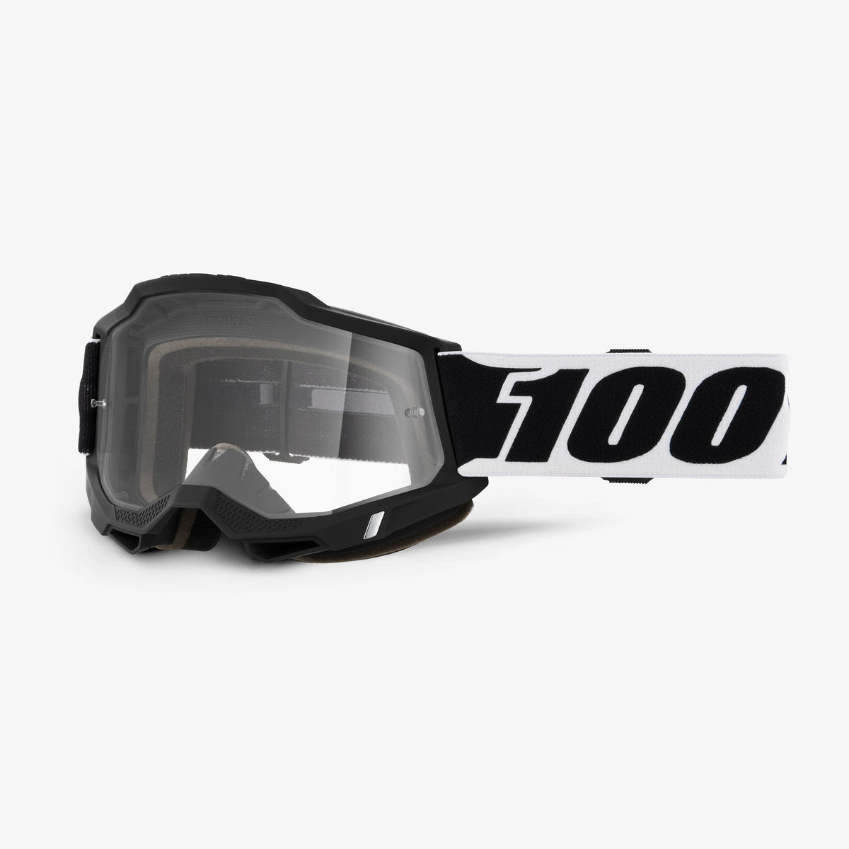 100% ACCURI 2 crossbril zwart met goudkleurig spiegelglas - aanzicht 2