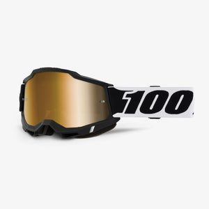 Masque 100% ACCURI 2 Noir Écran Gold Mirror