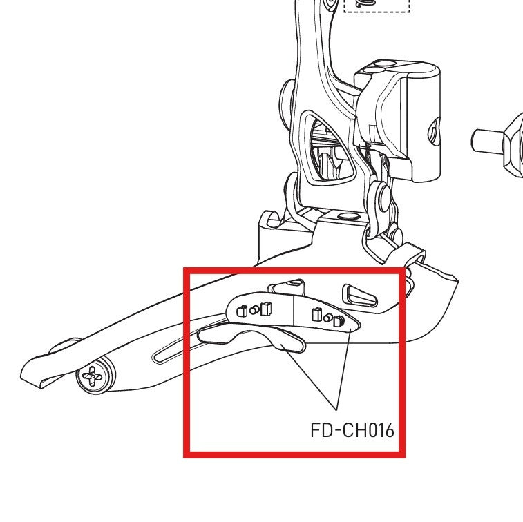 CAMPAGNOLO INZETSTUK VOOR DÈR. VOORVORK AV. KOOR 11V