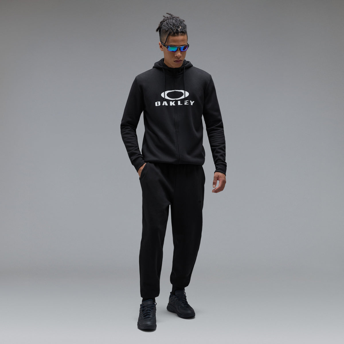 OAKLEY BARK FZ HOODIE 2.0 Hoodie Zwart/Wit