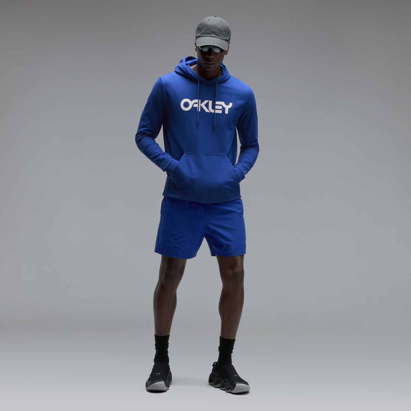 Sweat à Capuche OAKLEY B1B PO 2.0 Electric Blue