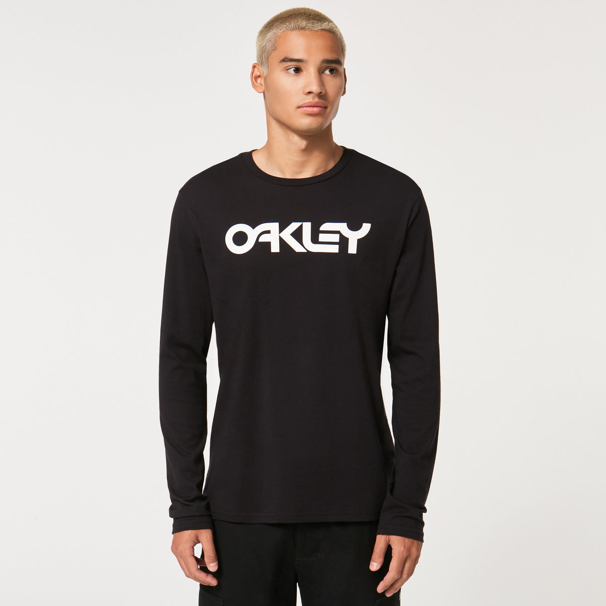 T-Shirt OAKLEY MARK II TEE 2.0 Lange Mouwen Zwart/Wit