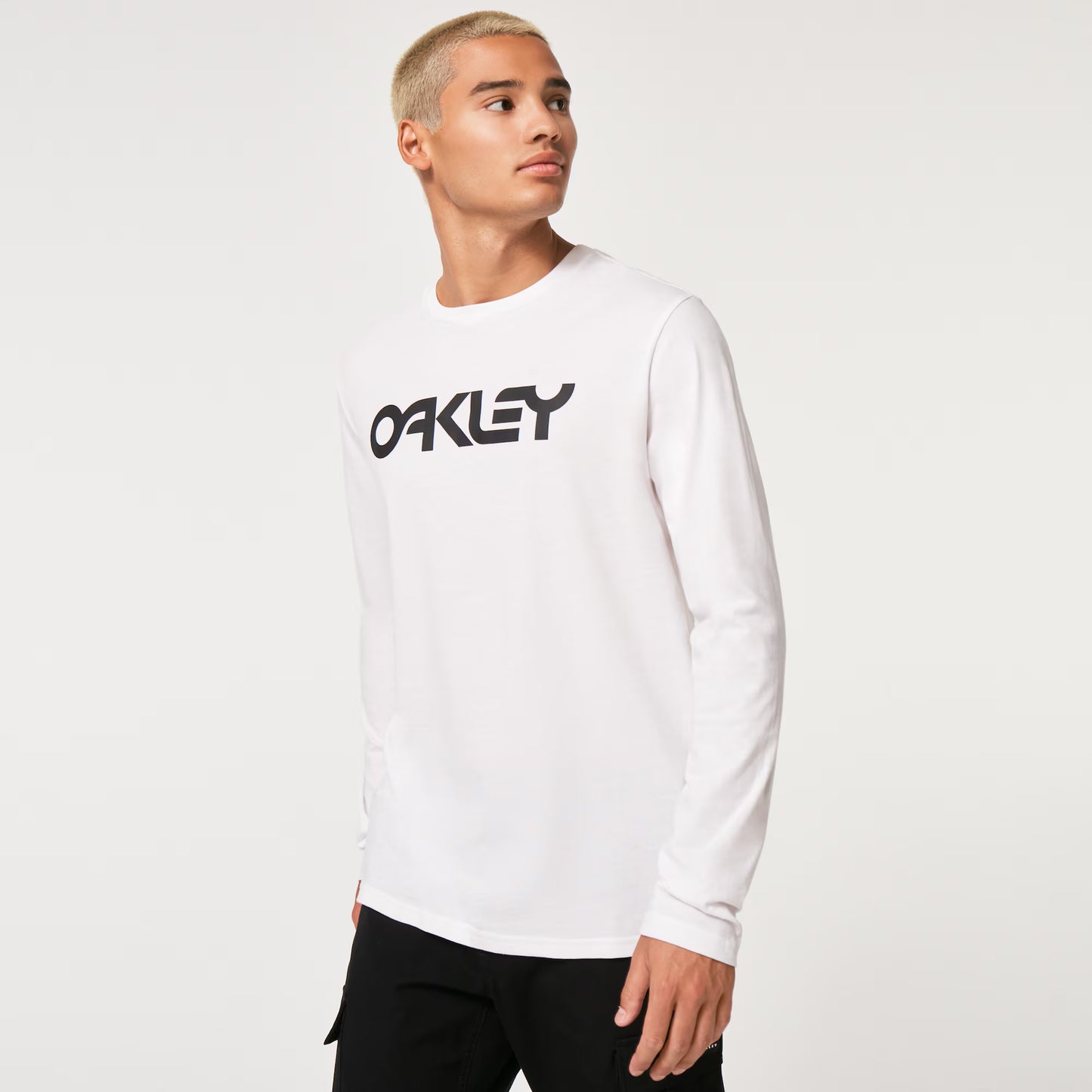 T-Shirt OAKLEY MARK II 2.0 Manches Longues Blanc/Noir