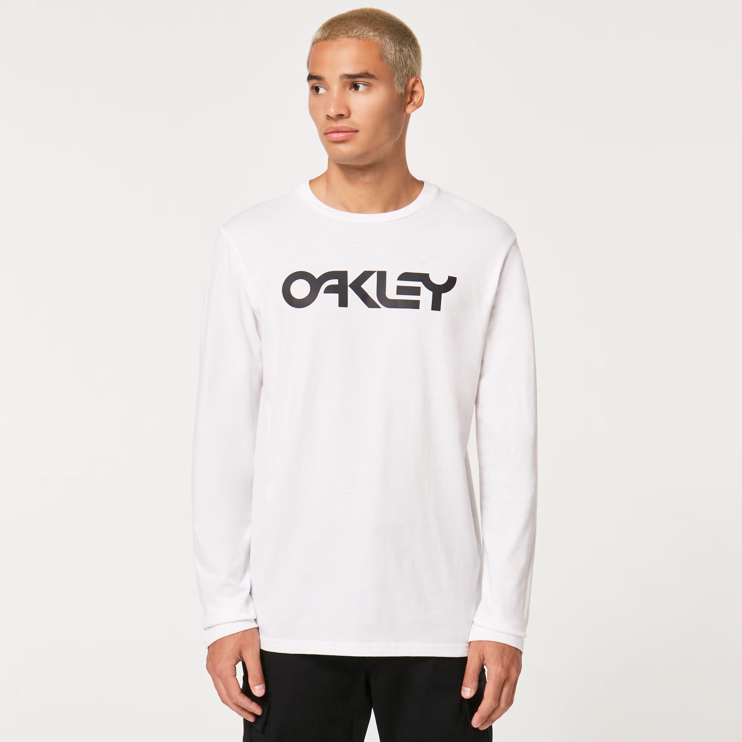 T-Shirt OAKLEY MARK II 2.0 Manches Longues Blanc/Noir