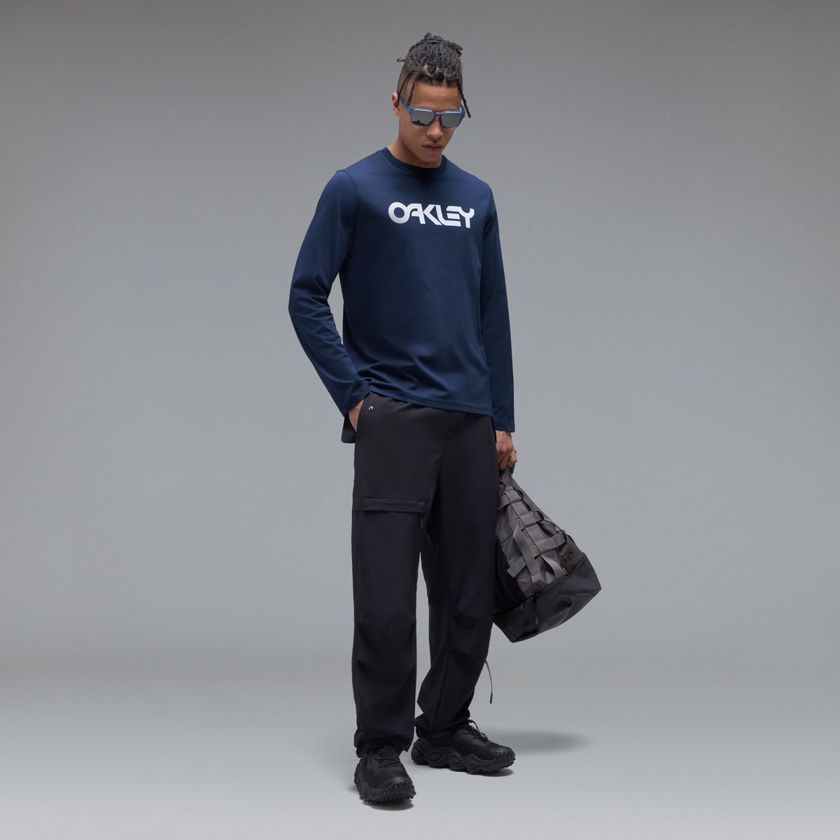 T-Shirt OAKLEY MARK II 2.0 Manches Longues Marine