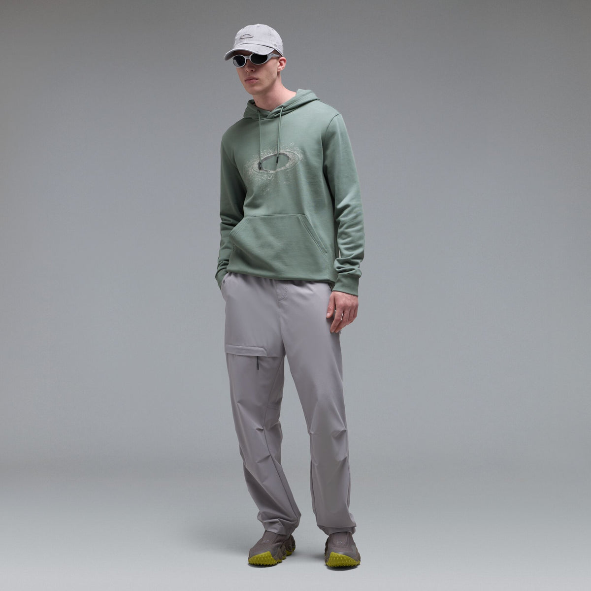Sweat à Capuche OAKLEY LUNAR ELLIPSE Vert