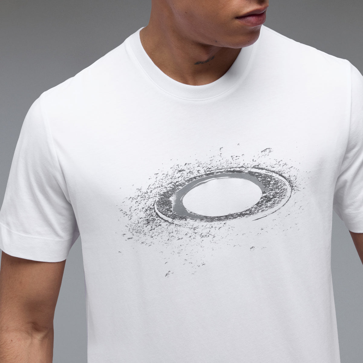 OAKLEY LUNAR ELLIPSE TEE Wit T-shirt