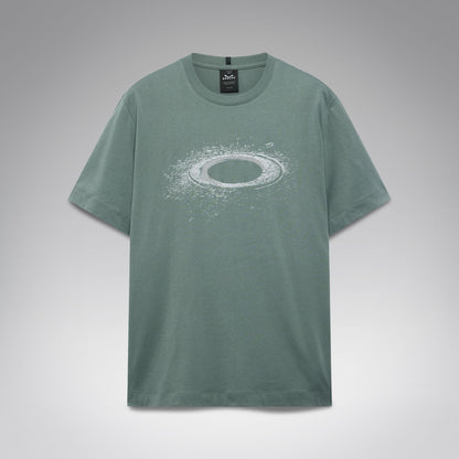 T-shirt OAKLEY LUNAR ELLIPSE Groen