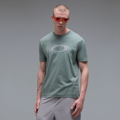 T-shirt OAKLEY LUNAR ELLIPSE Groen