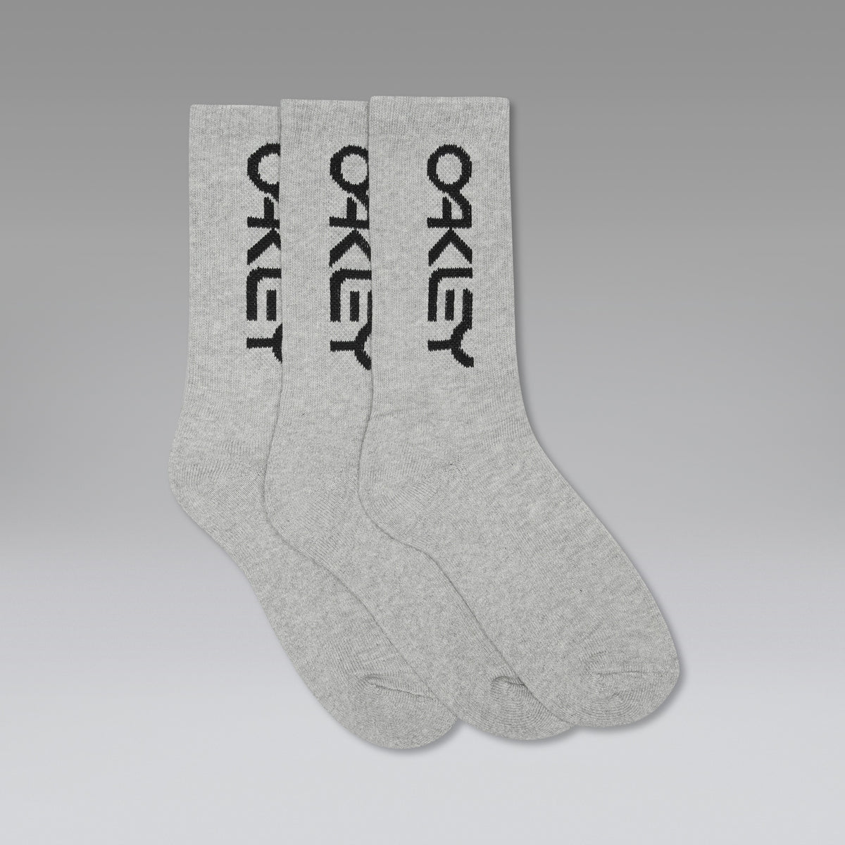 Sokken OAKLEY B1B SOCKS 2.0 X3 Grijs