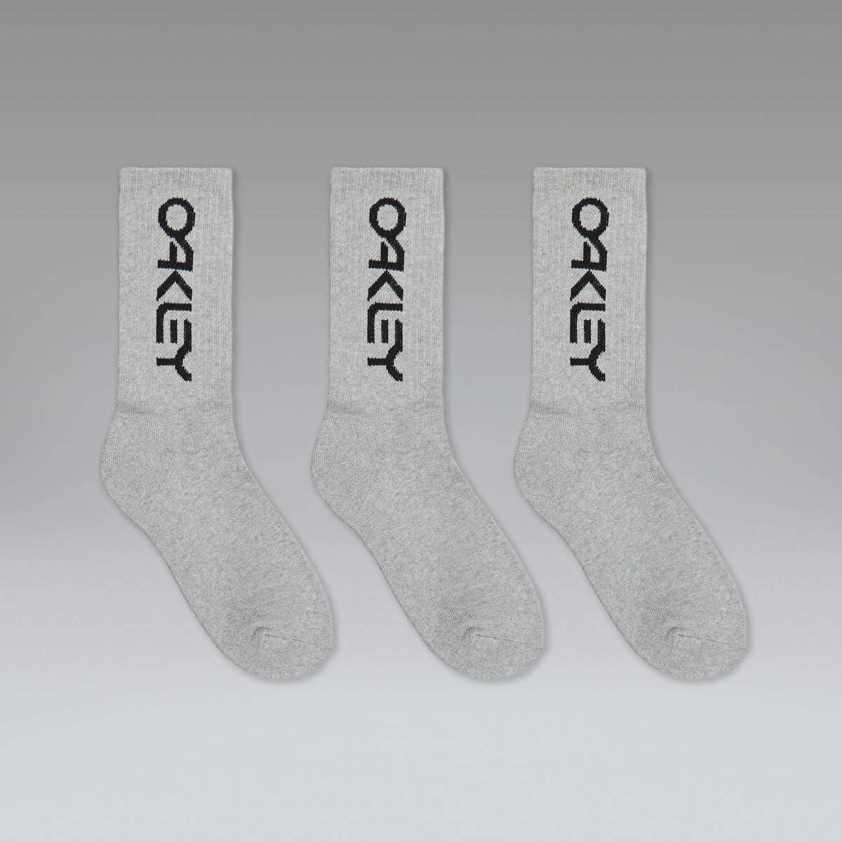 Sokken OAKLEY B1B SOCKS 2.0 X3 Grijs