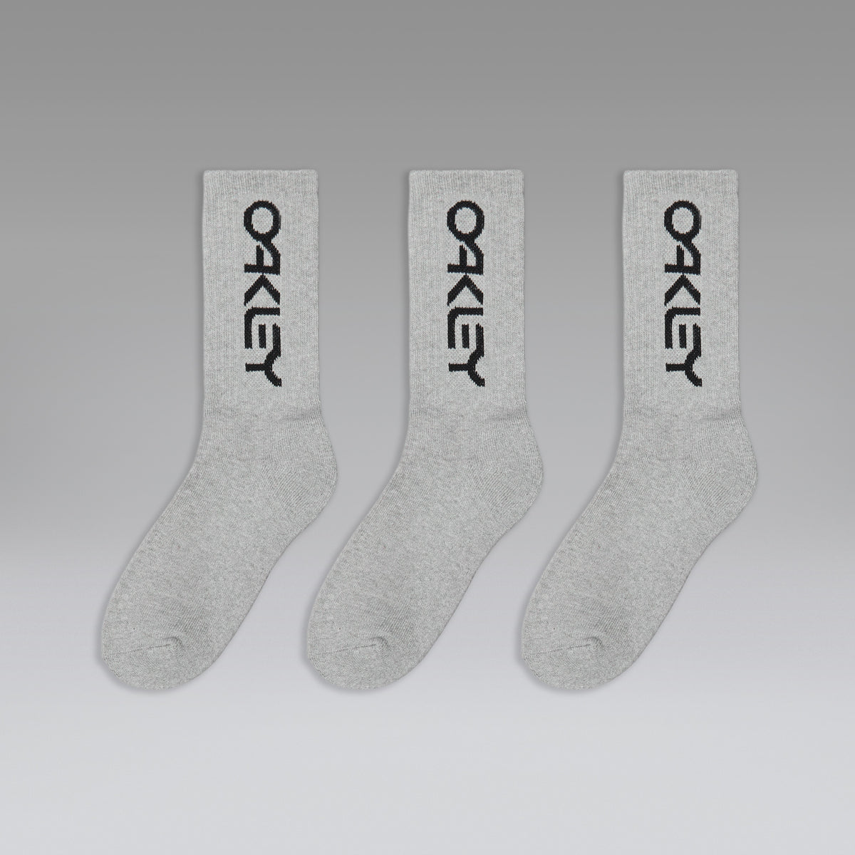 Sokken OAKLEY B1B SOCKS 2.0 X3 Grijs