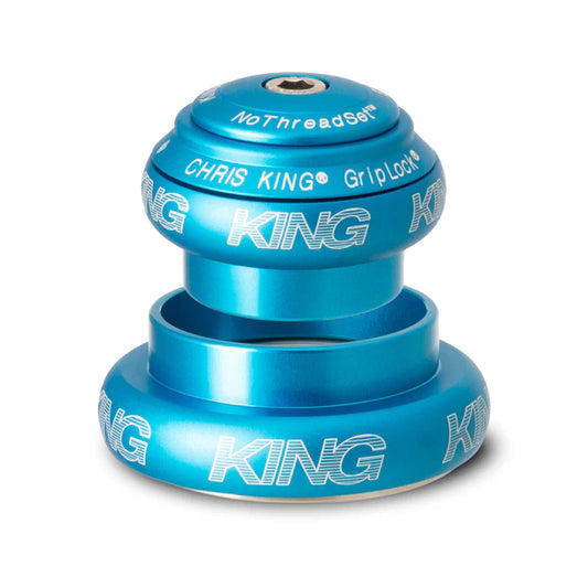 Jeu de Direction Externe CHRIS KING NOTHREADSET 1"1/8-1.5" EC34/EC44 Turquoise