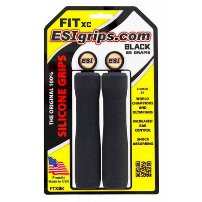 ESI FIT XC handvatten (EXTRA CHUNKY/CHUNKY-combinatie) 130 mm zwart