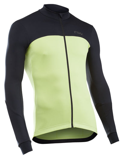 Maillot NORTHWAVE FORCE 2 Manches Longues Jaune/Noir