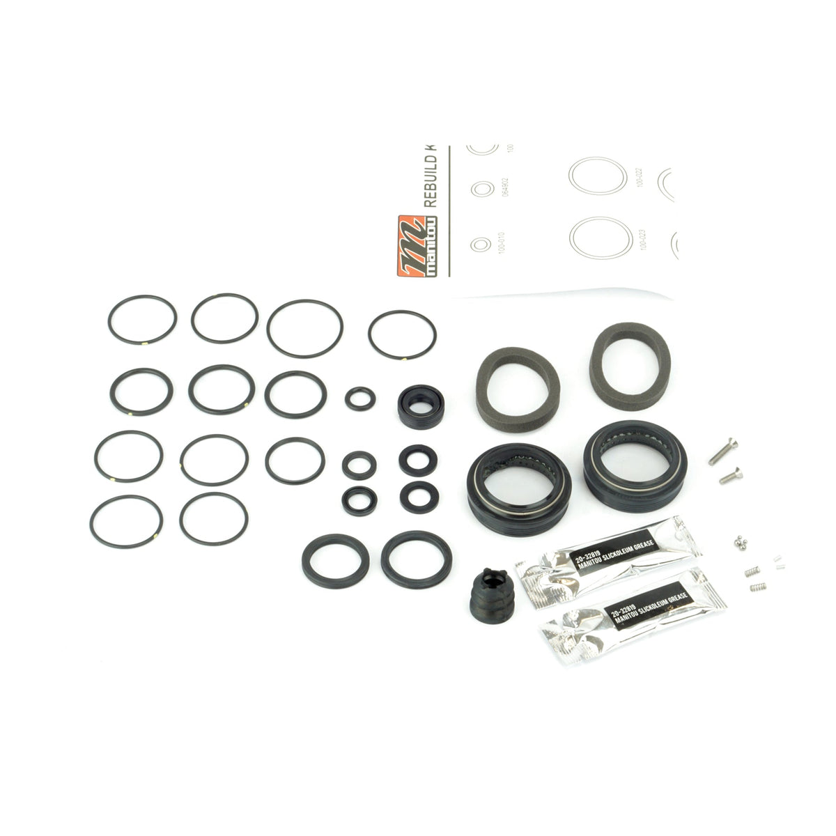Set stofkeerringen en interne afdichtingen MANITOU 34 mm MY22