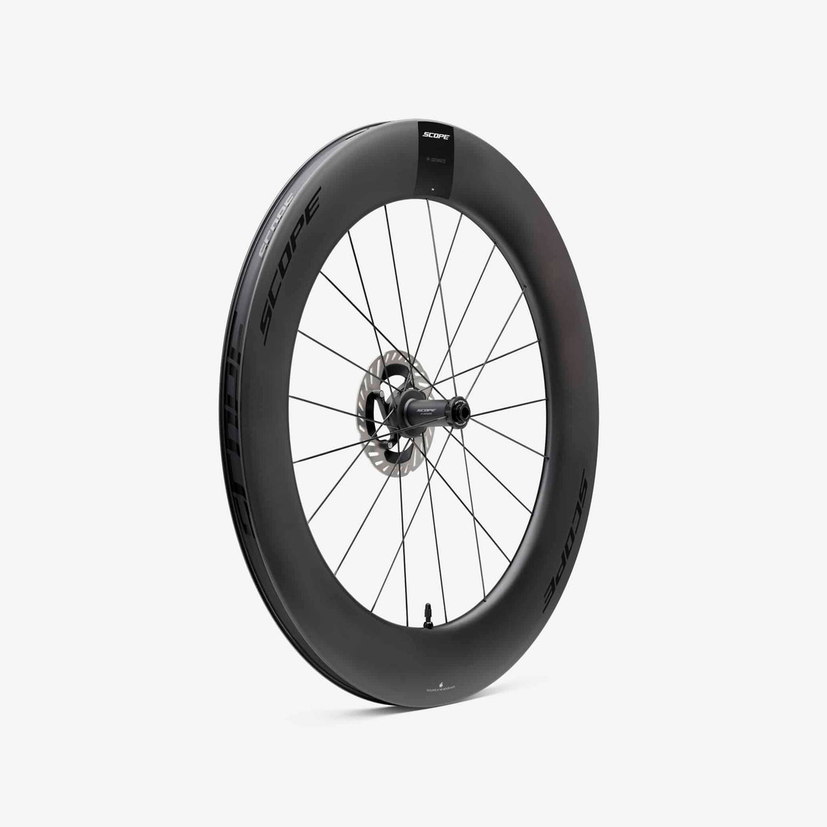 Voorwiel SCOPE Race R8.T Tubeless Ready (Centerlock) Zwart