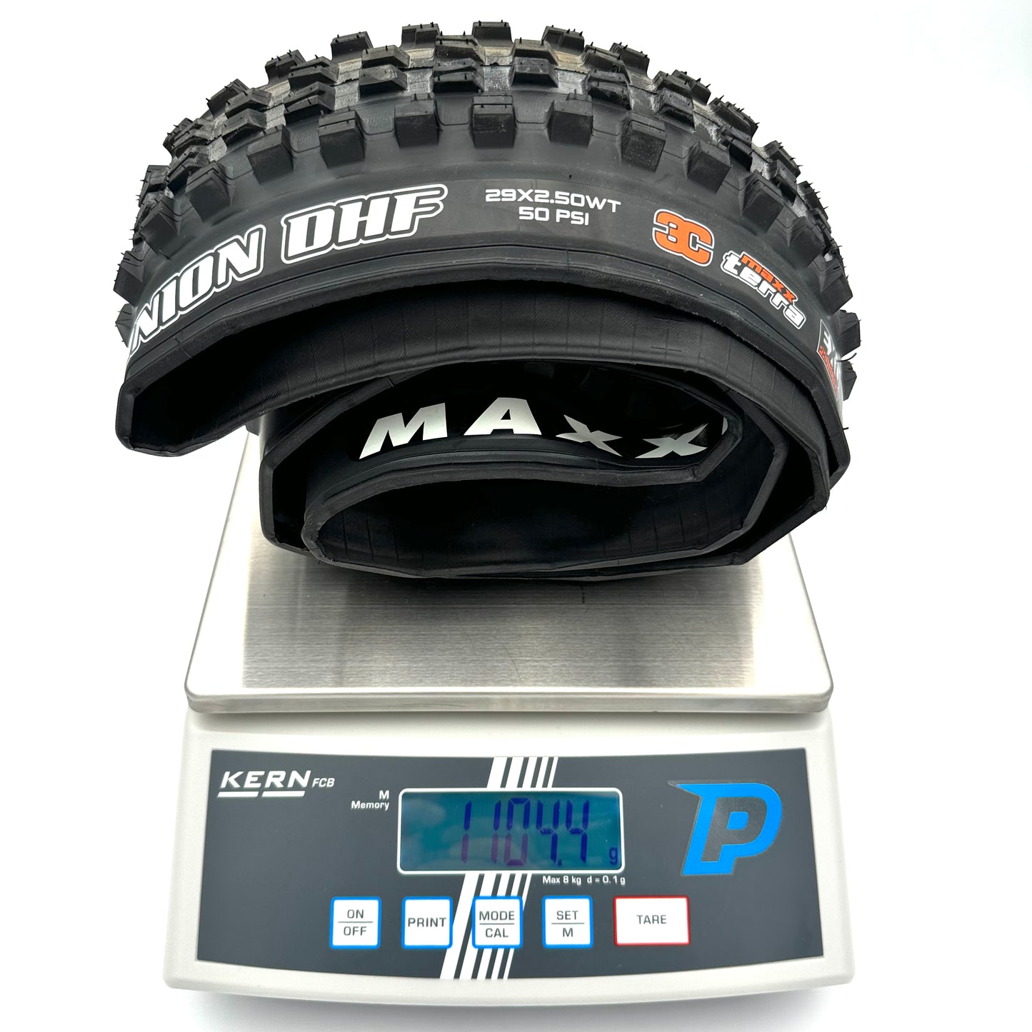 MAXXIS MINION DHF 29x2.50 WT Exo 3C MaxxTerra Tubeless Ready Zacht Zwarte band