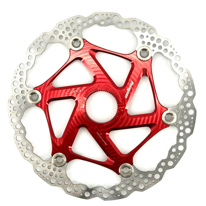 Rode zwevende HOPE Centerlock-remschijf