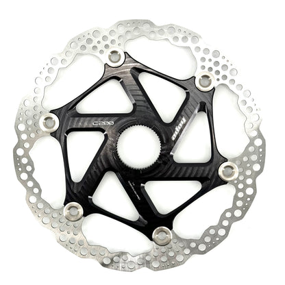 Zwarte zwevende HOPE Centerlock-remschijf