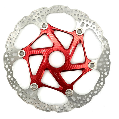 Rode zwevende HOPE Centerlock-remschijf