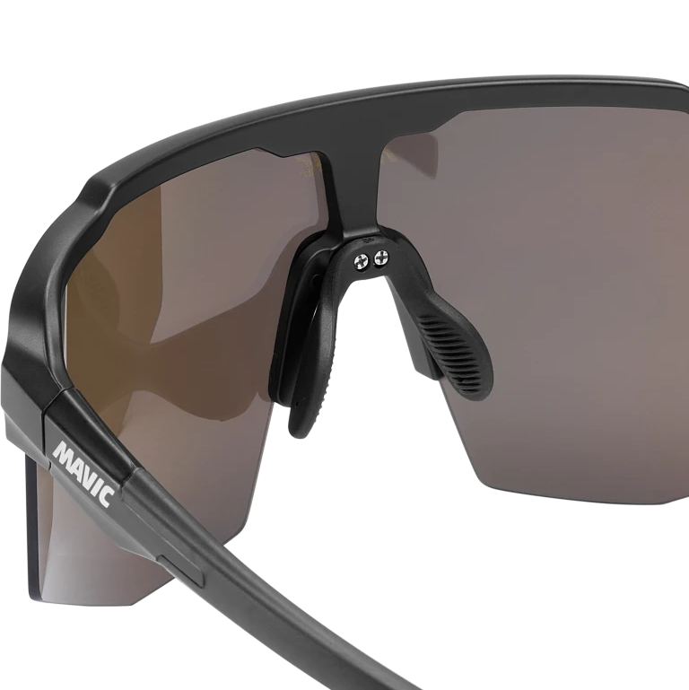 MAVIC MVS SHIELD Bril Zwart Goud/Blauw Lens