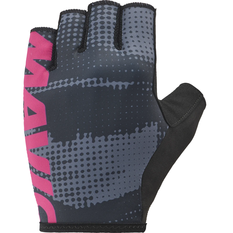 Gants Courts MAVIC ESSENTIAL PADDED GRAPHIC Gris/Rose