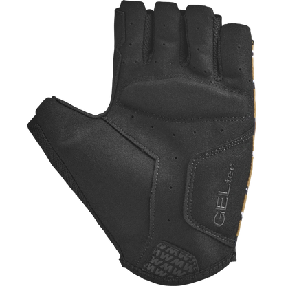 Korte Handschoenen MAVIC ESSENTIAL PADDED GRAPHIC Zwart/Wit