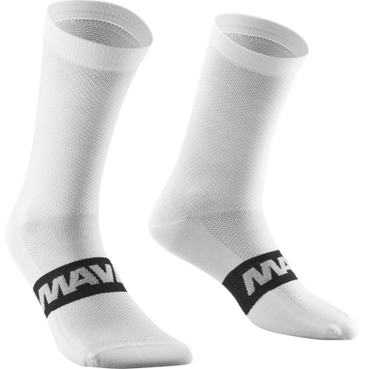 Chaussettes MAVIC ESSENTIAL MID Blanc