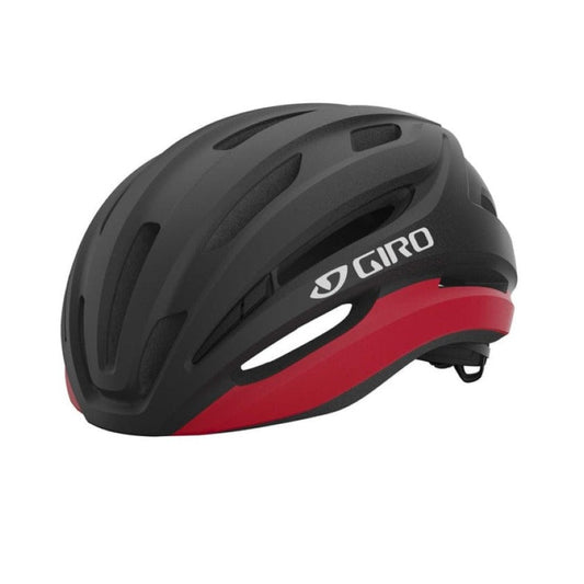 GIRO ISODE II Road Helm Mat Zwart/Rood