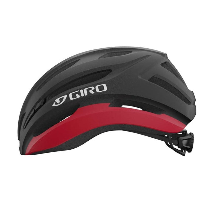 GIRO ISODE II Road Helm Mat Zwart/Rood