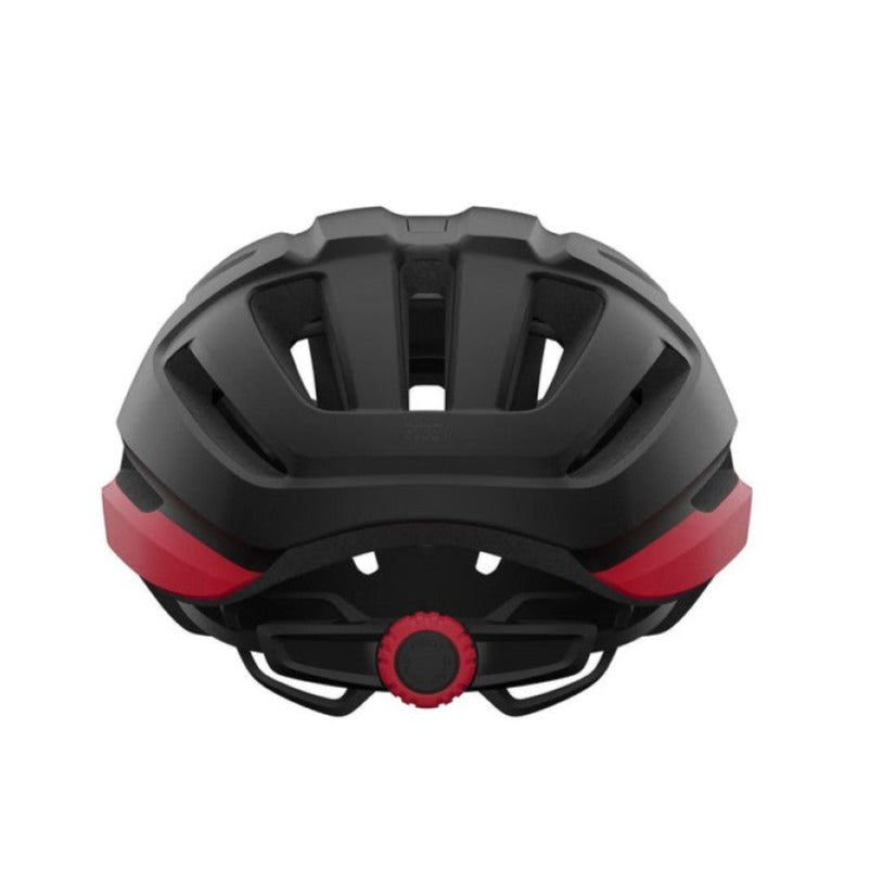 GIRO ISODE II Road Helm Mat Zwart/Rood