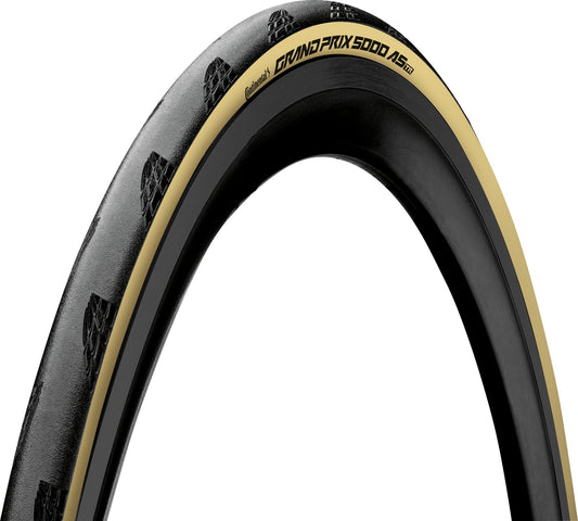 CONTINENTAL GRAND PRIX 5000 ALL SEASON 700x25c Tubeless Ready Zacht Beige band