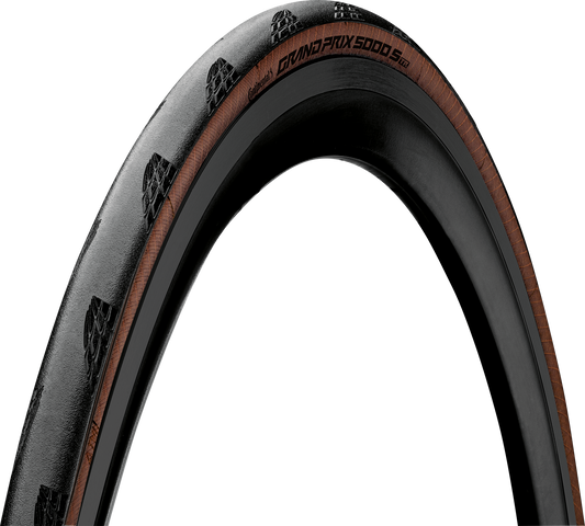 CONTINENTAL GRAND PRIX 5000 S TR 650b Tubeless Ready bruine band