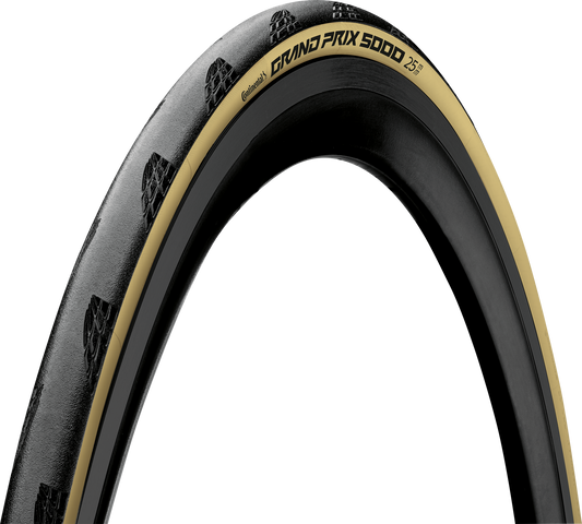 Pneu CONTINENTAL GRAND PRIX 5000 700x28c TubeType Souple Beige