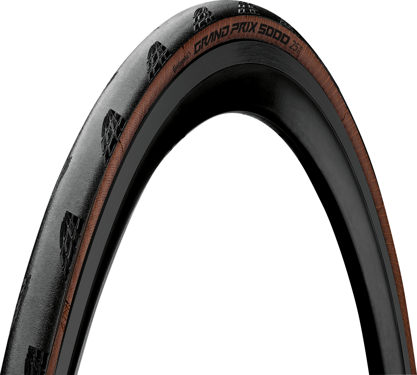 Pneu CONTINENTAL GRAND PRIX 5000 700x25c TubeType Souple Marron