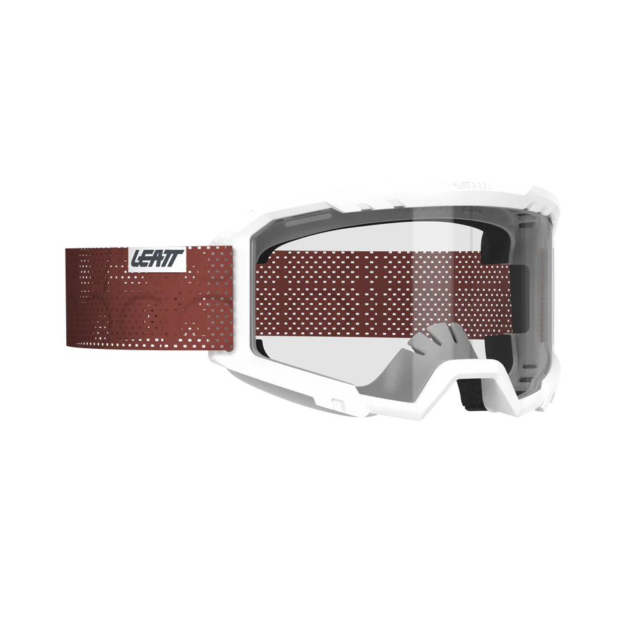 LEATT VIZION 2.0 MTB Wit CLEAR 90 VLT Bril