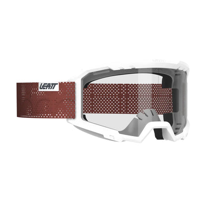 Masker LEATT VIZION 2.0 MTB Wit Transparant Scherm