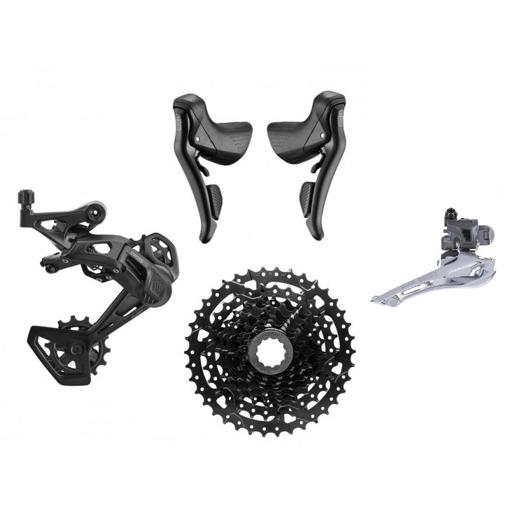 Mini Groupe MICROSHIFT SWORD BLACK 2x9V